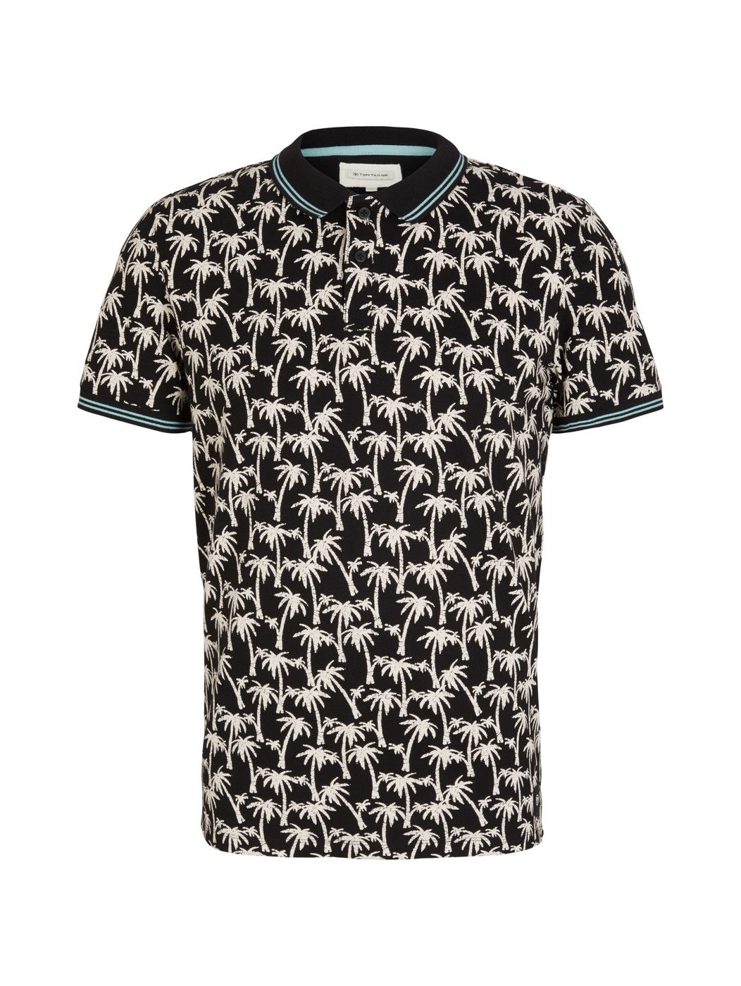 allover printed polo - Herren