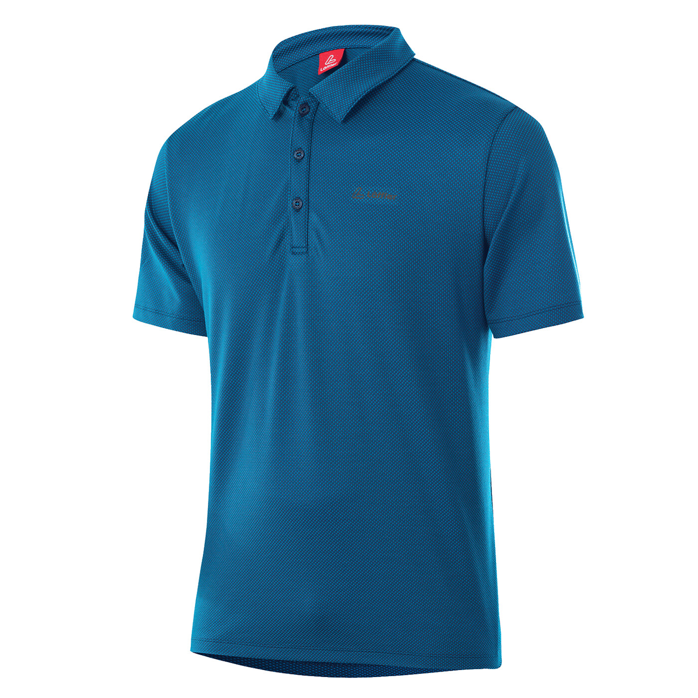 LÖFFLER M POLOSHIRT TENCEL(TM) CF - Herren