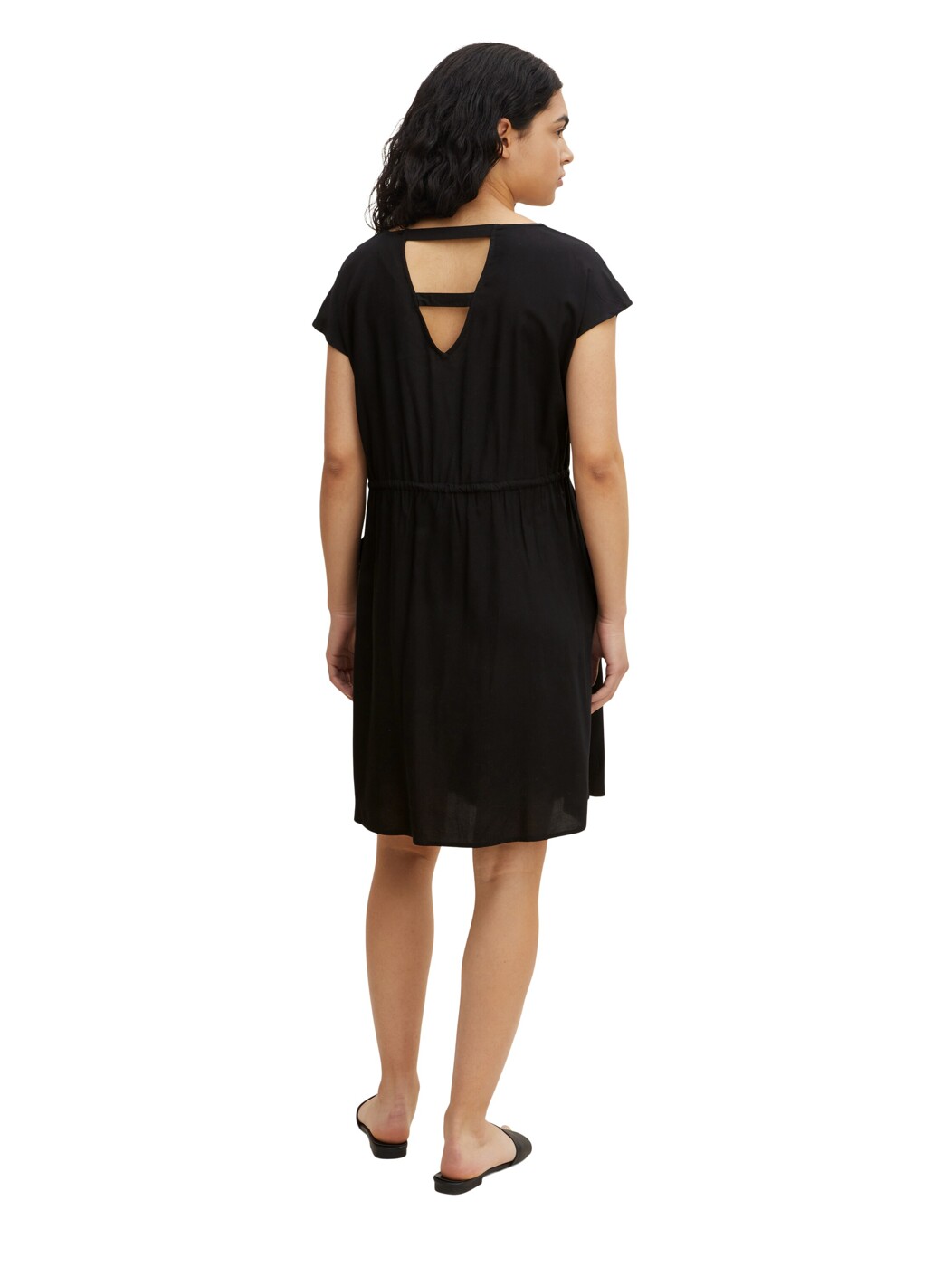 easy viscose dress - Damen