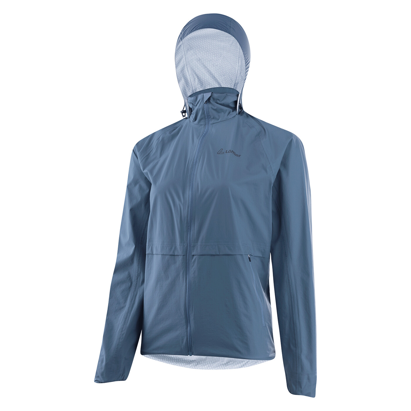 LÖFFLER W JACKET WITH HOOD CF WPM POCK - Damen