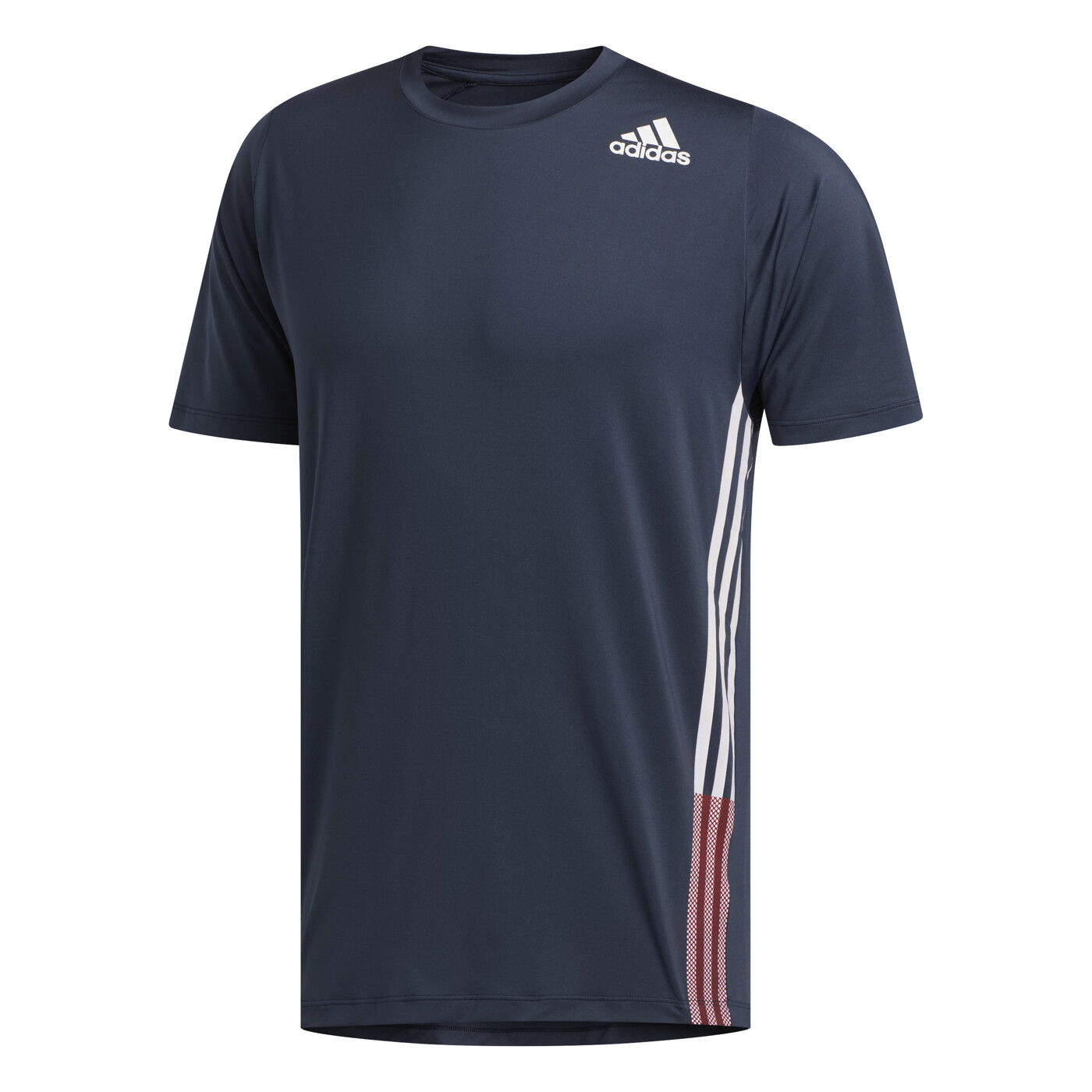 ADIDAS FREELIFT 3-STREIFEN T-SHIRT - Herren