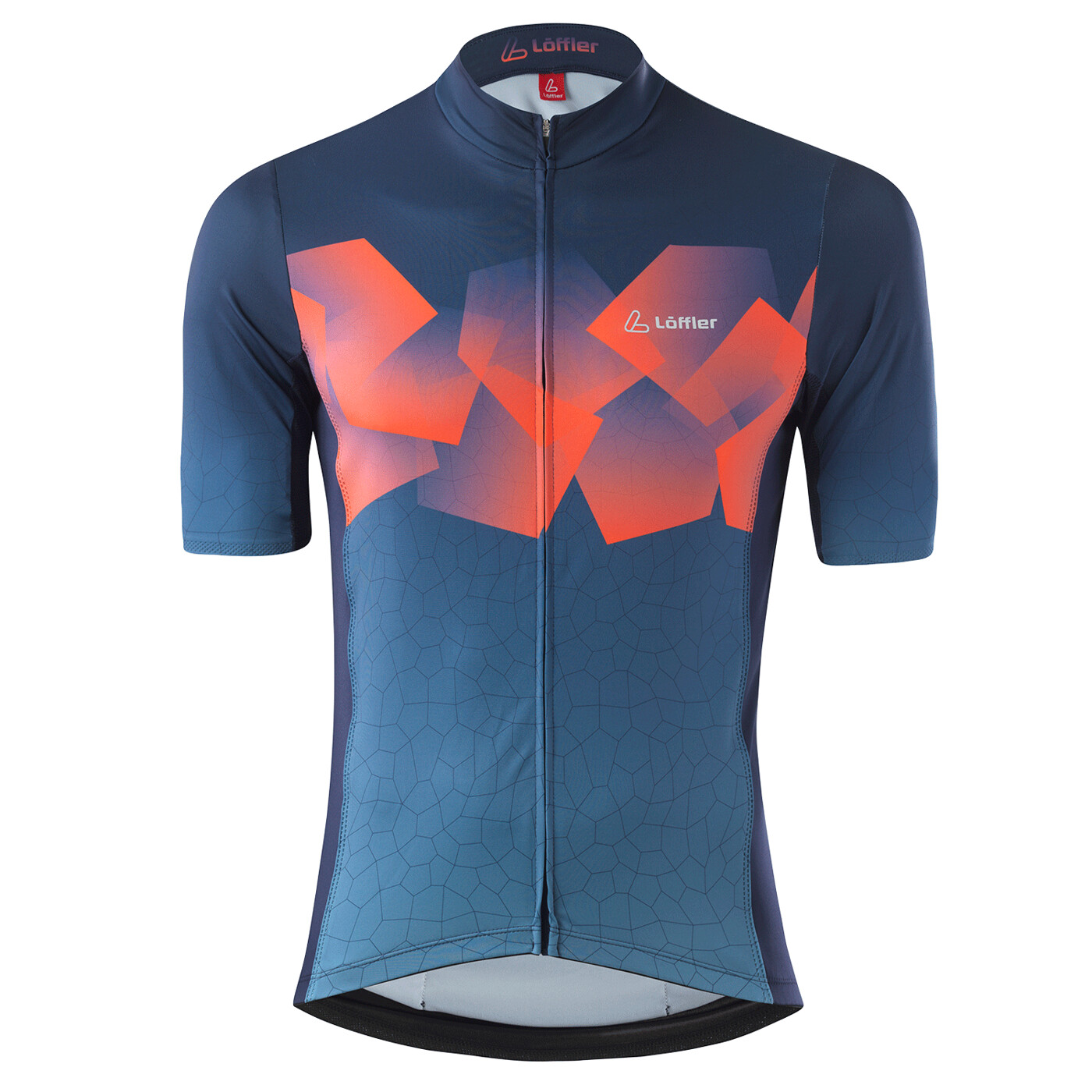 LÖFFLER M BIKE JERSEY FZ LEAVES HOTBON - Herren