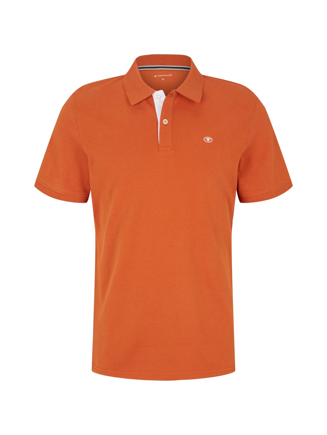 basic polo with contrast - Herren