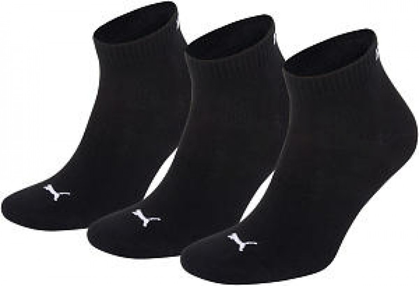 PUMA Socken QUARTER Plain 3er Pack - Herren