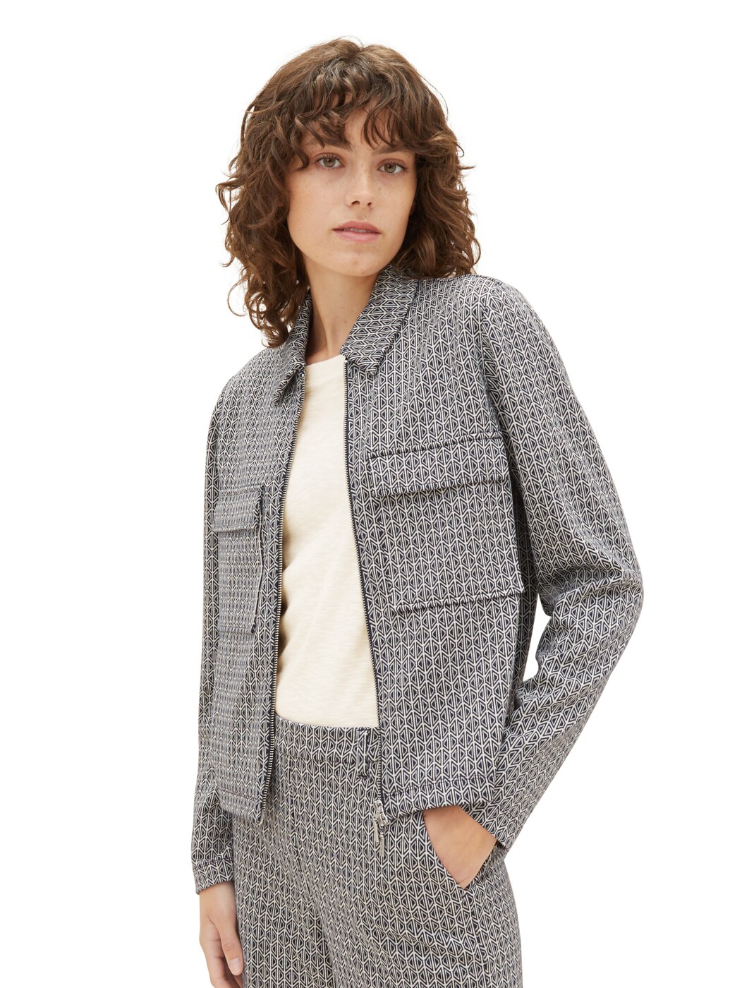 jacquard blazer - Damen