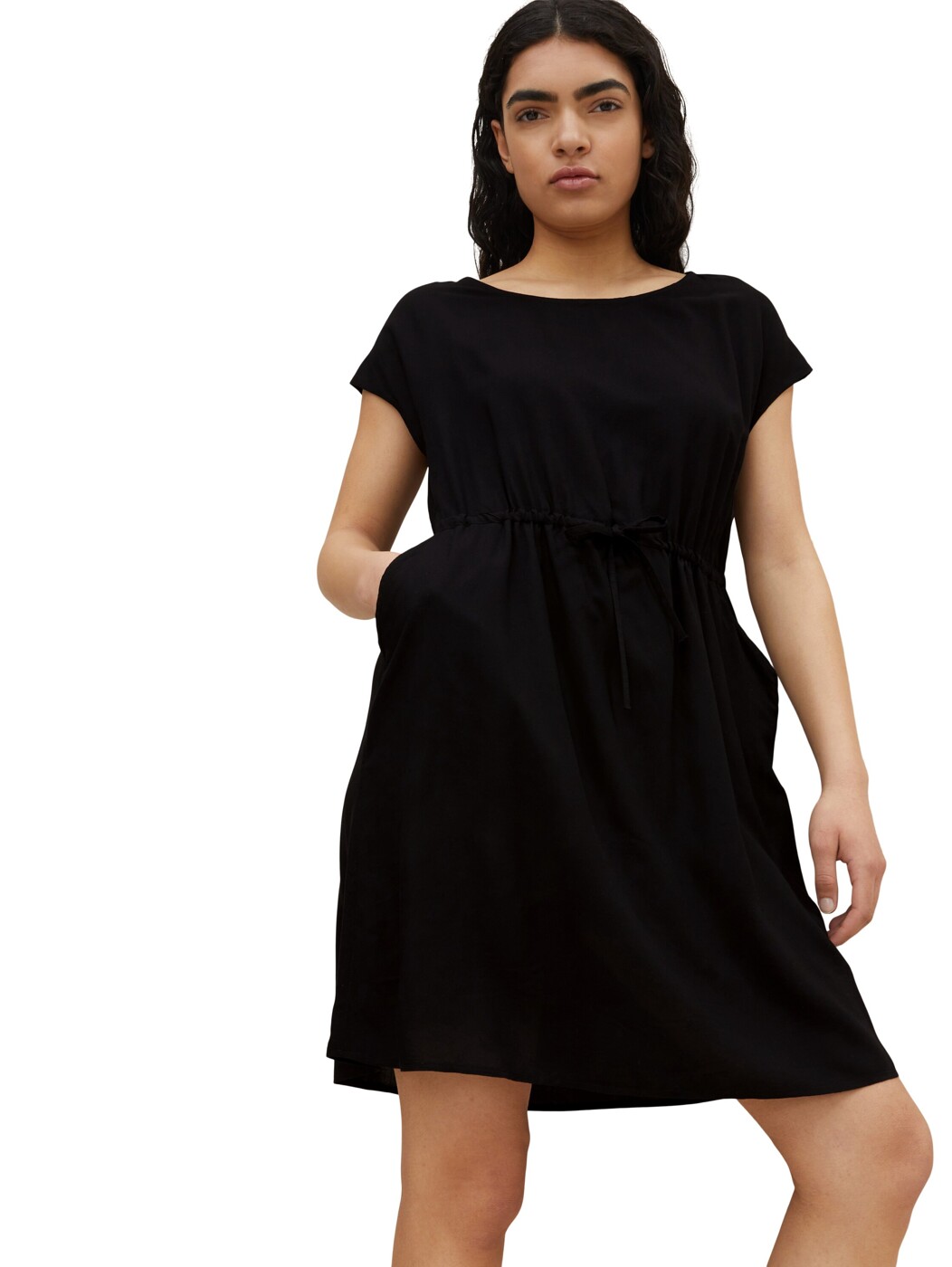 easy viscose dress - Damen