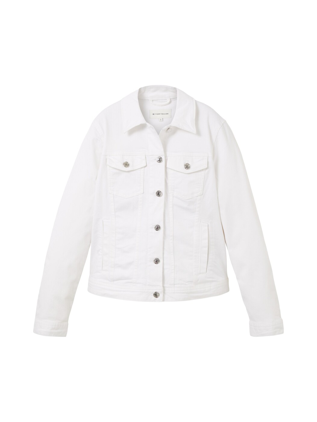 colored denim jacket - Damen