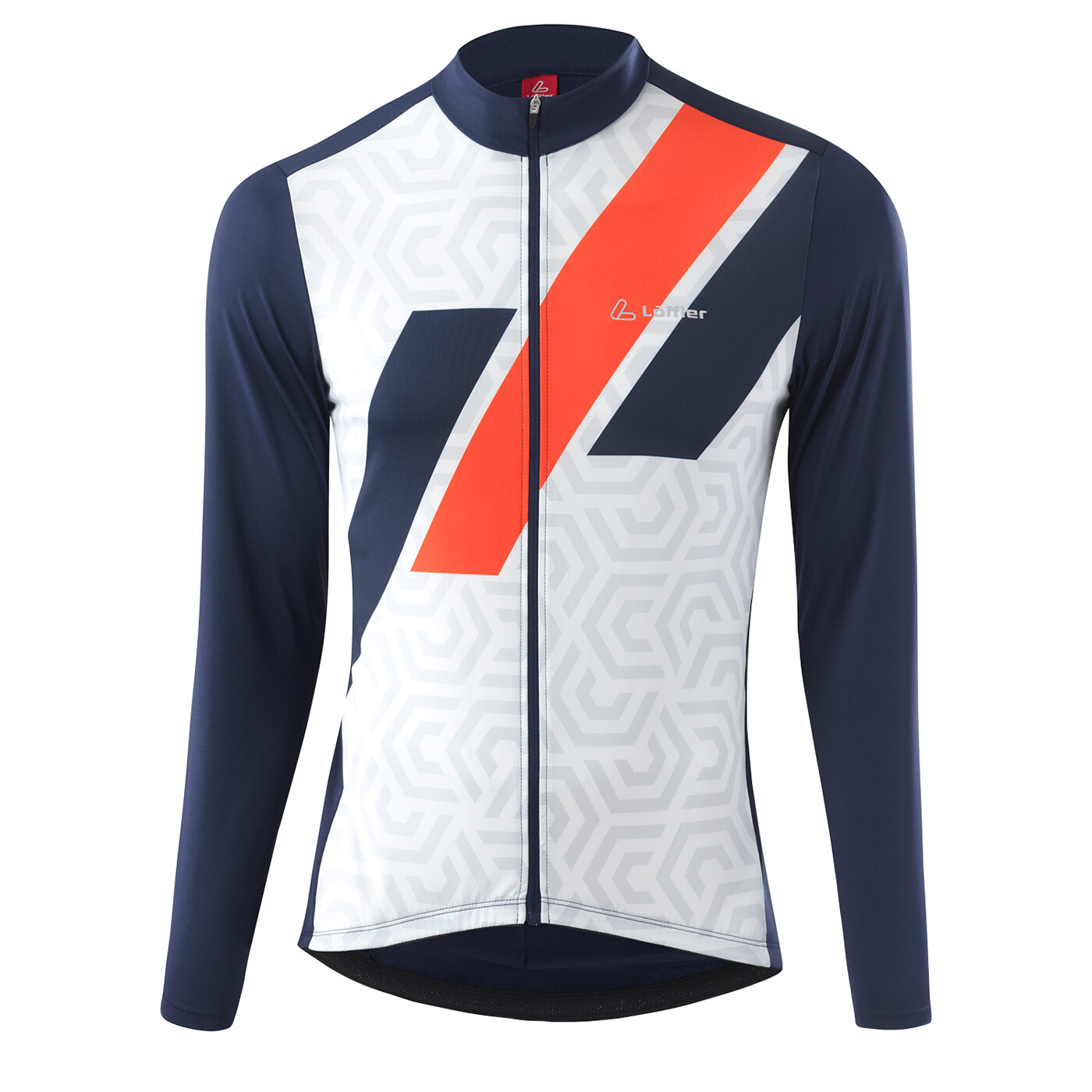 LÖFFLER M BIKE L/S JERSEY FZ CELTIC MI - Herren