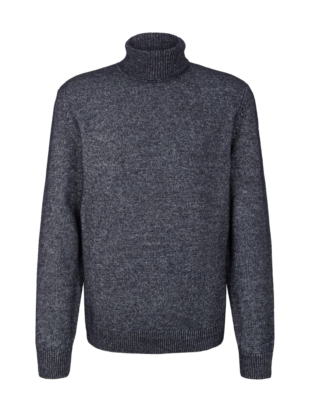 cosy melange turtle neck pulli - Herren