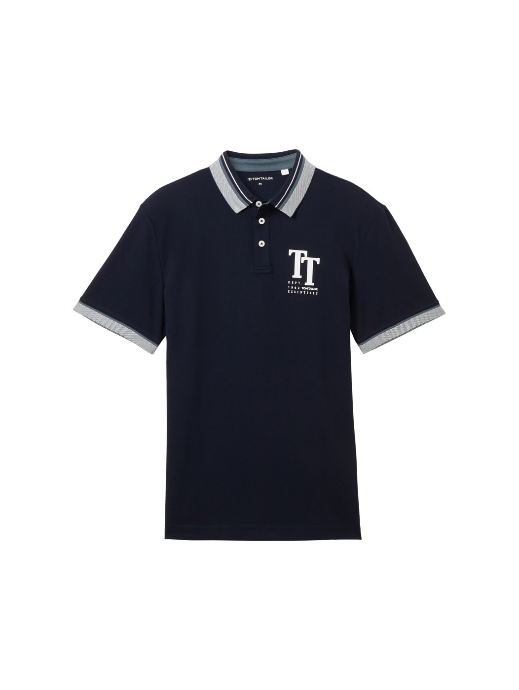 basic polo with print - Herren