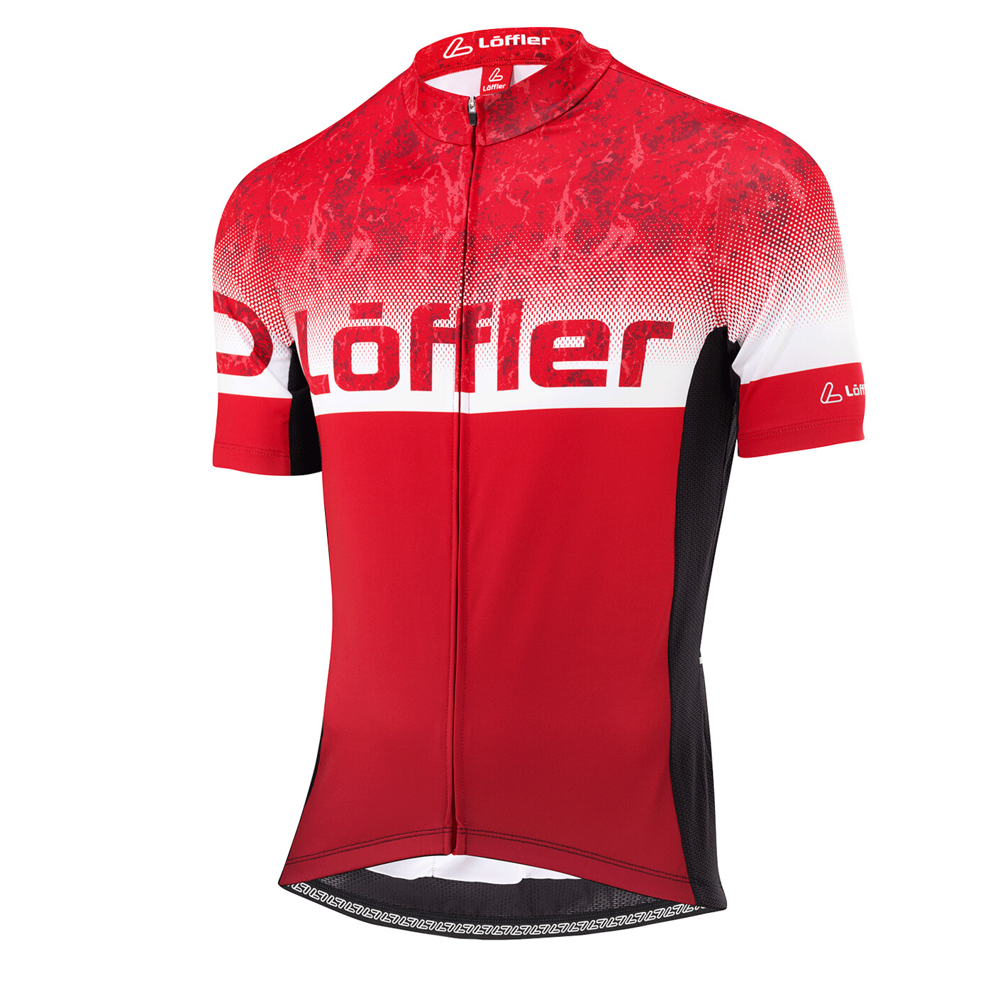 LÖFFLER M BIKE JERSEY FZ MESSENGER - Herren