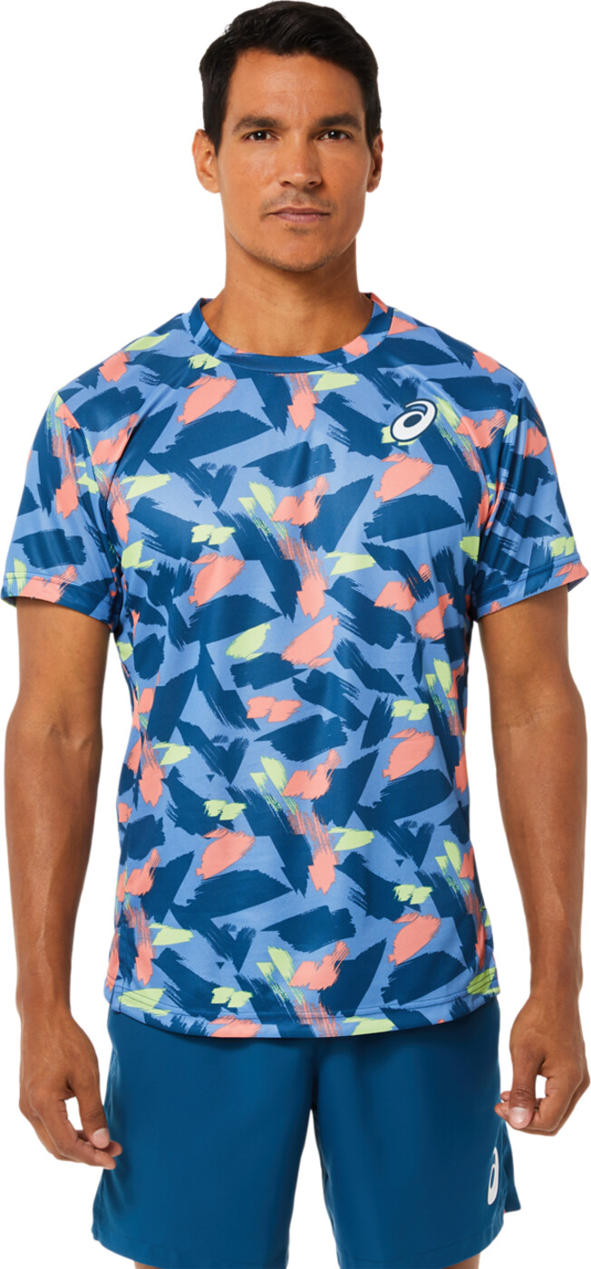 ASICS MATCH GRAPHIC SS TOP - Herren