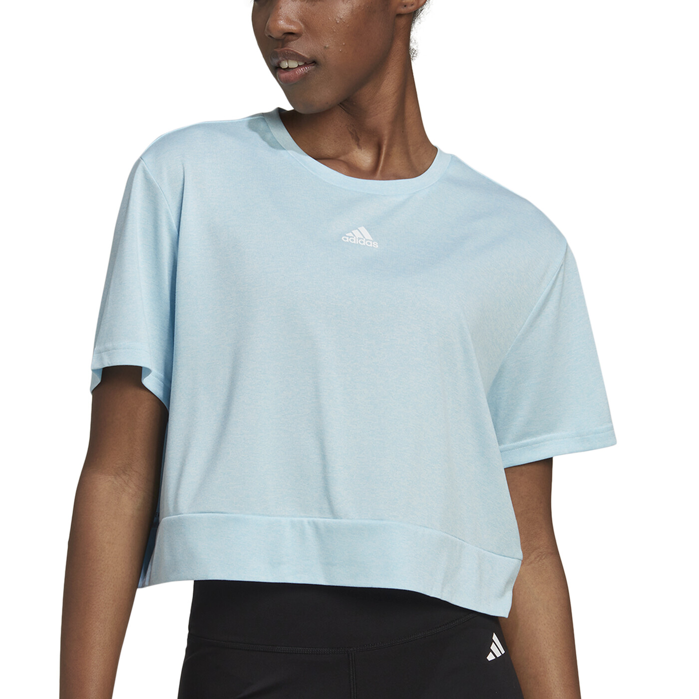 ADIDAS W STDIO CROP T - Damen