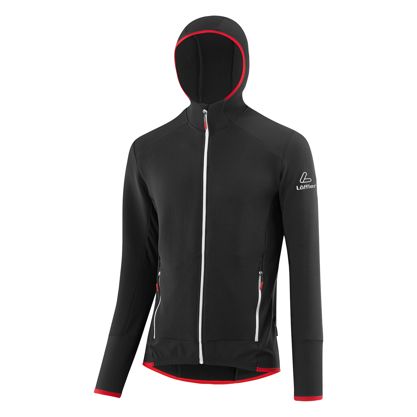 LÖFFLER M HOODY TRANSTEX RIB - Herren