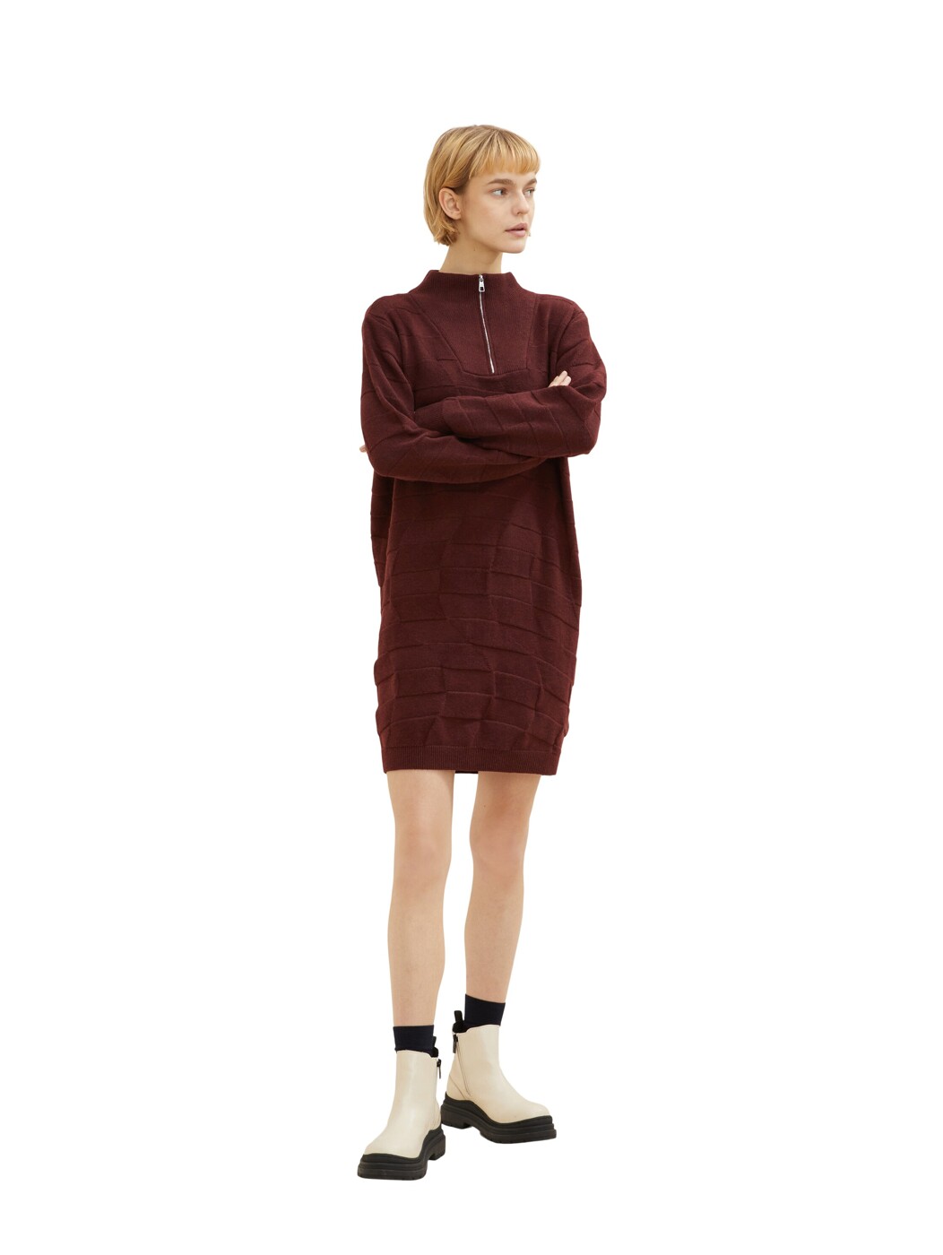 troyer knit dress - Damen