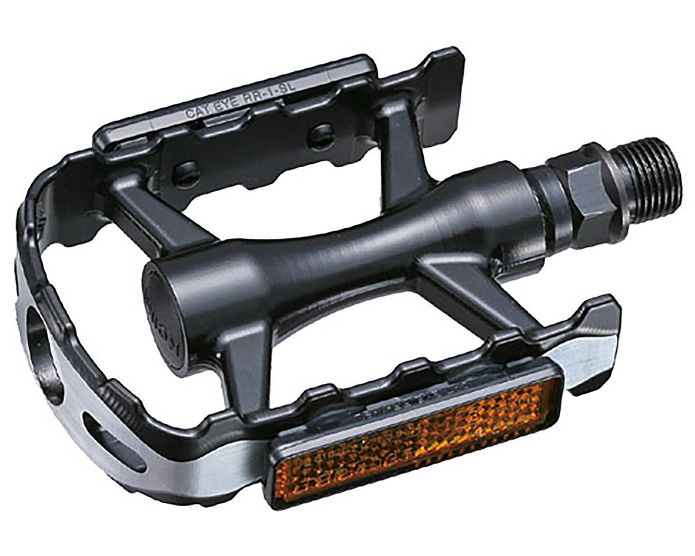 BIKERSBEST BB Pedal MTB Alu SP600 schwarz