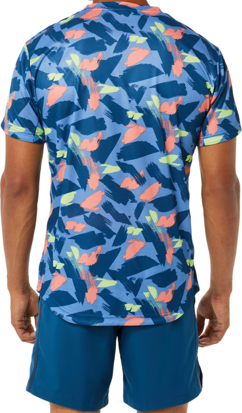 ASICS MATCH GRAPHIC SS TOP - Herren