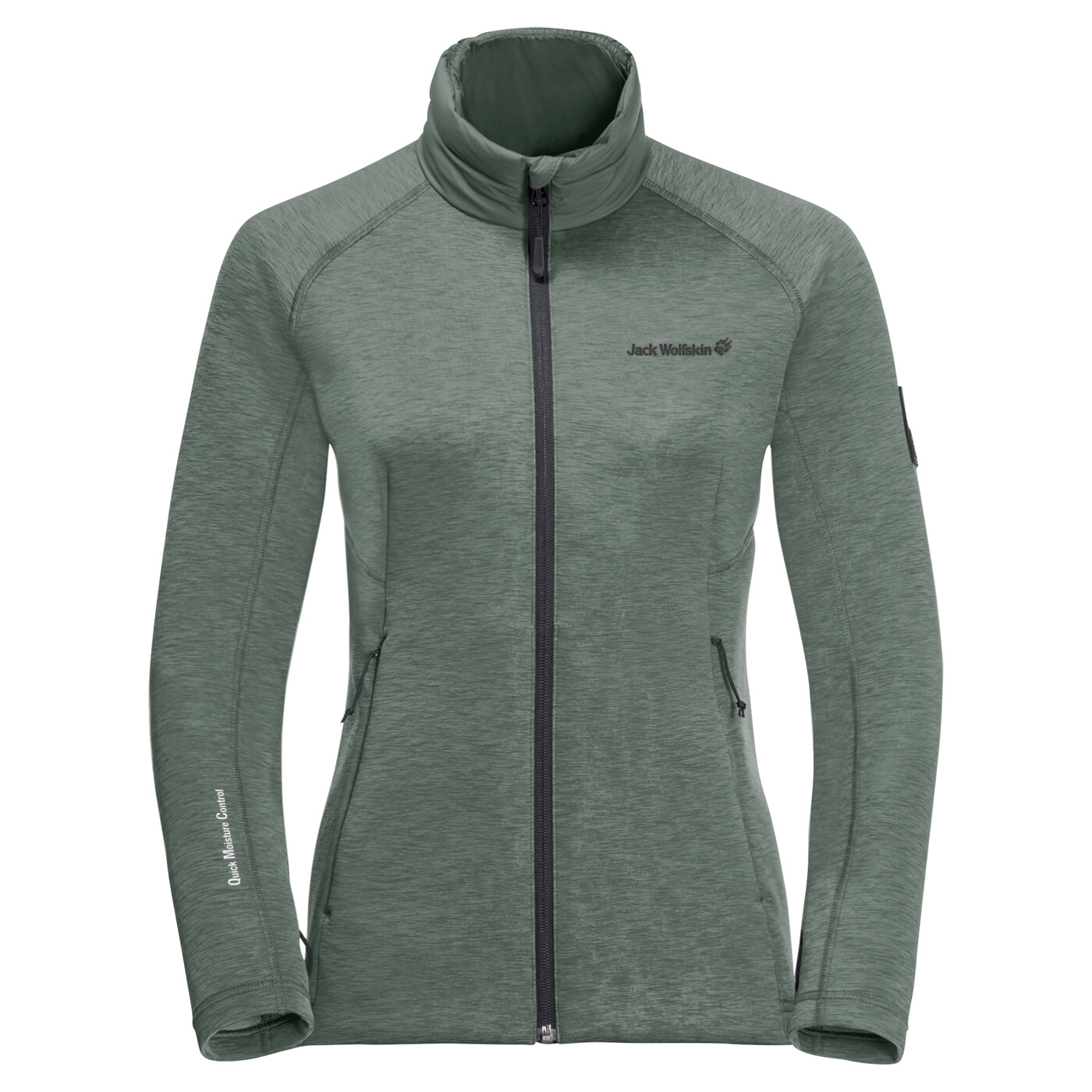 JACK-WOLFSKIN ATHLETIC COLLAR MIDLAYER W - Damen
