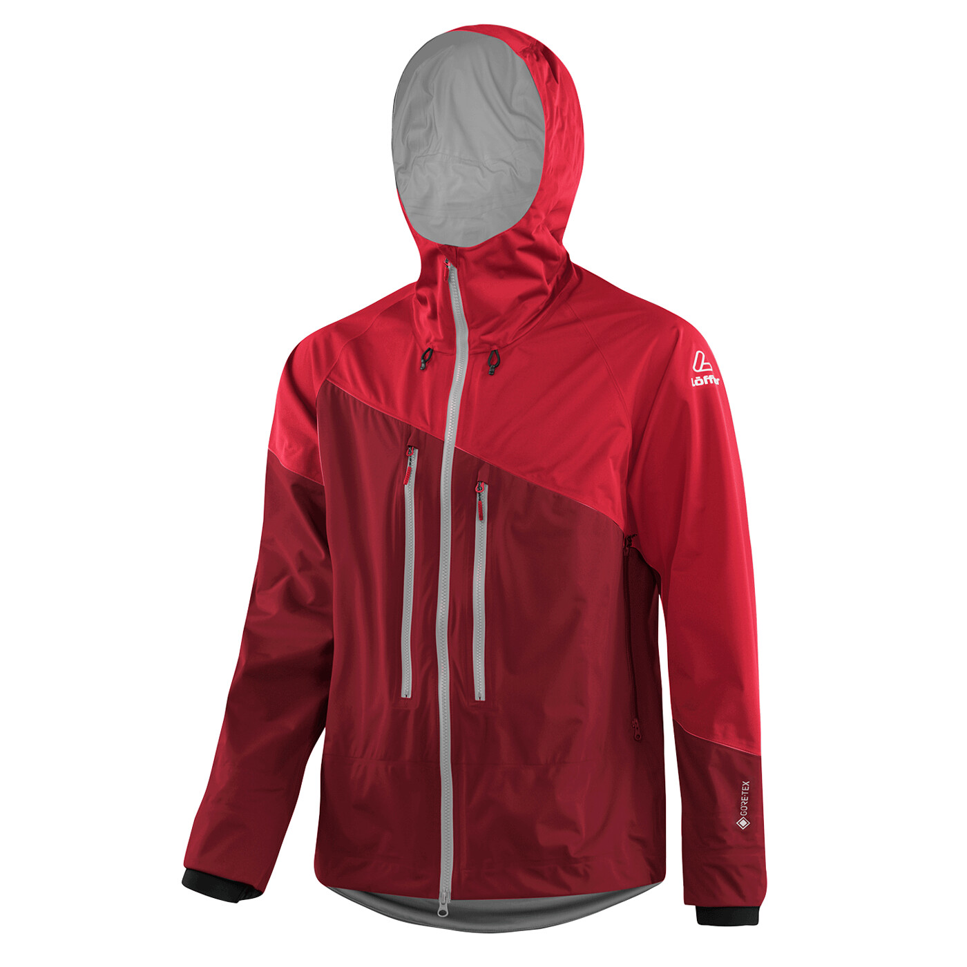 LÖFFLER M HOODED JACKET CB GTX ACTIVE - Herren