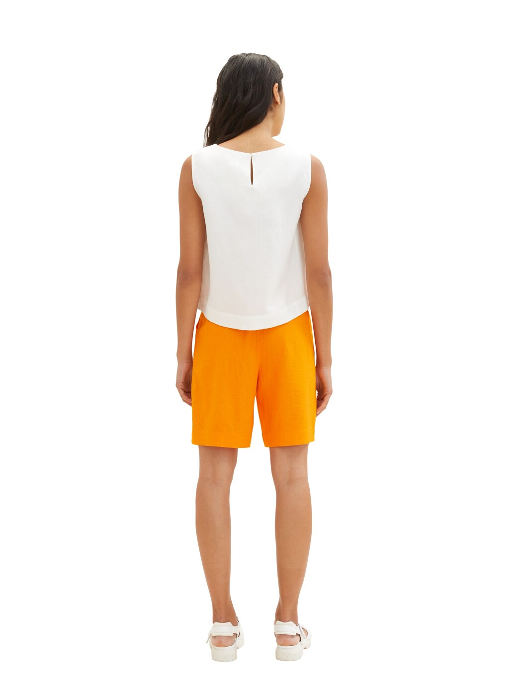 Constructed relaxed bermuda - Damen